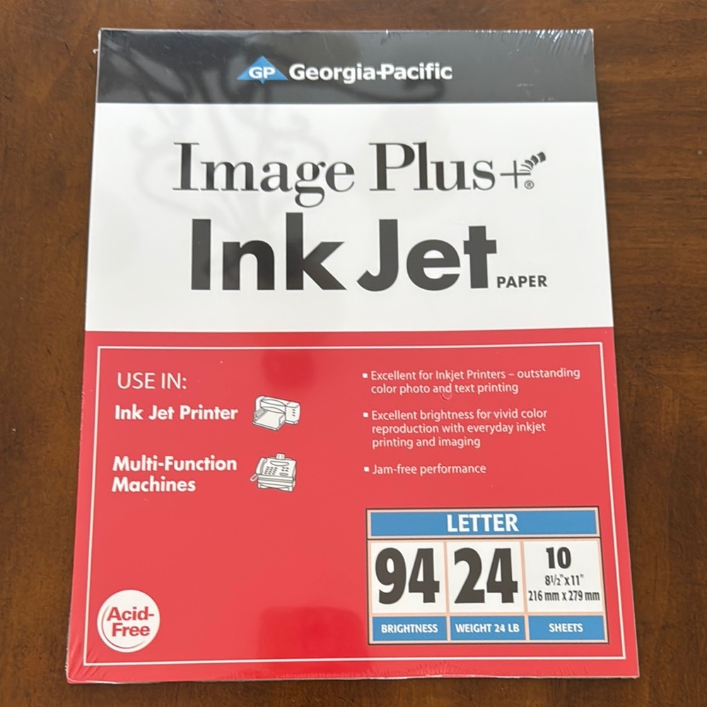 Image Plus Ink Jet Paper - White